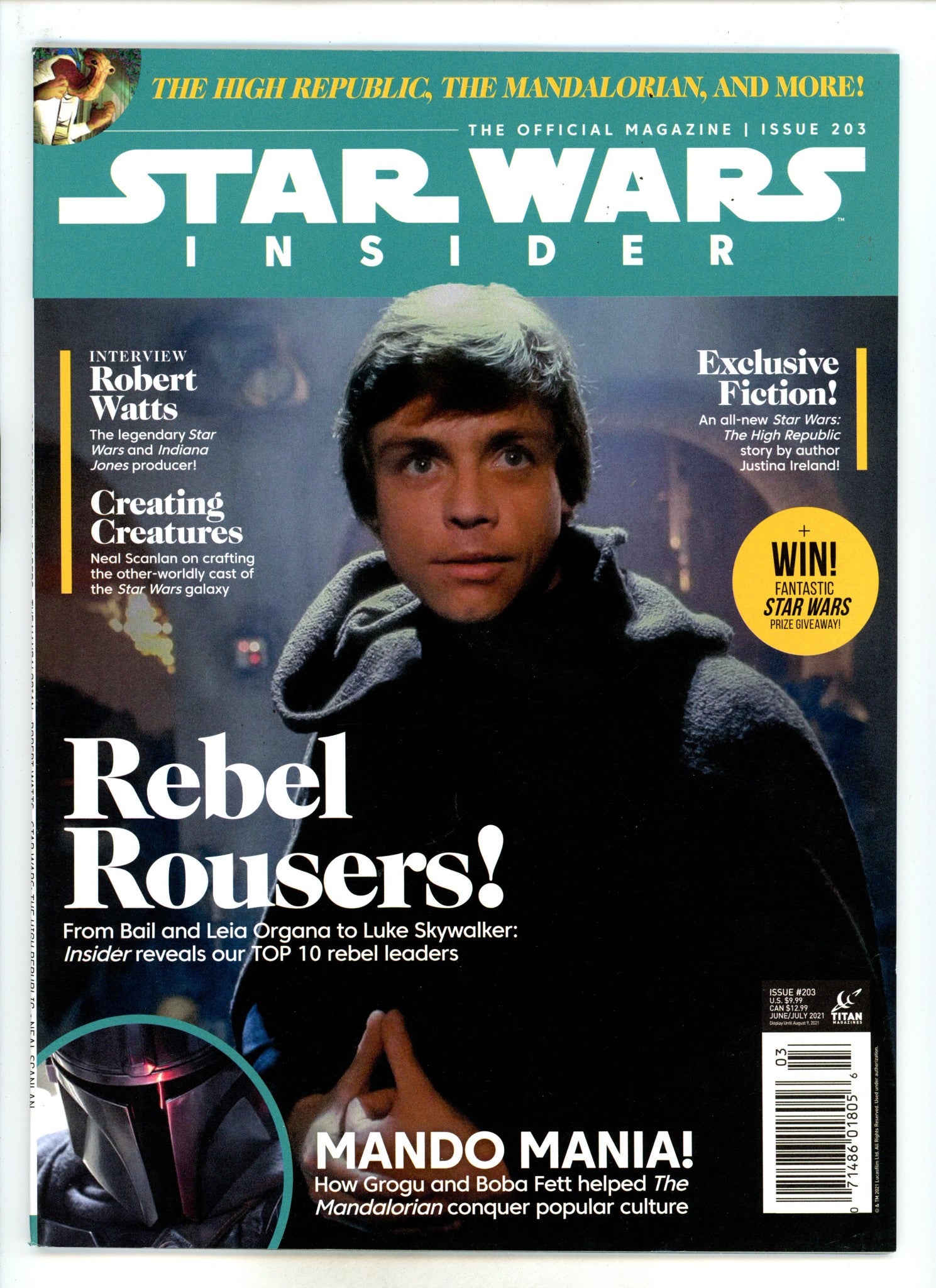 Star Wars Insider 203 Newsstand