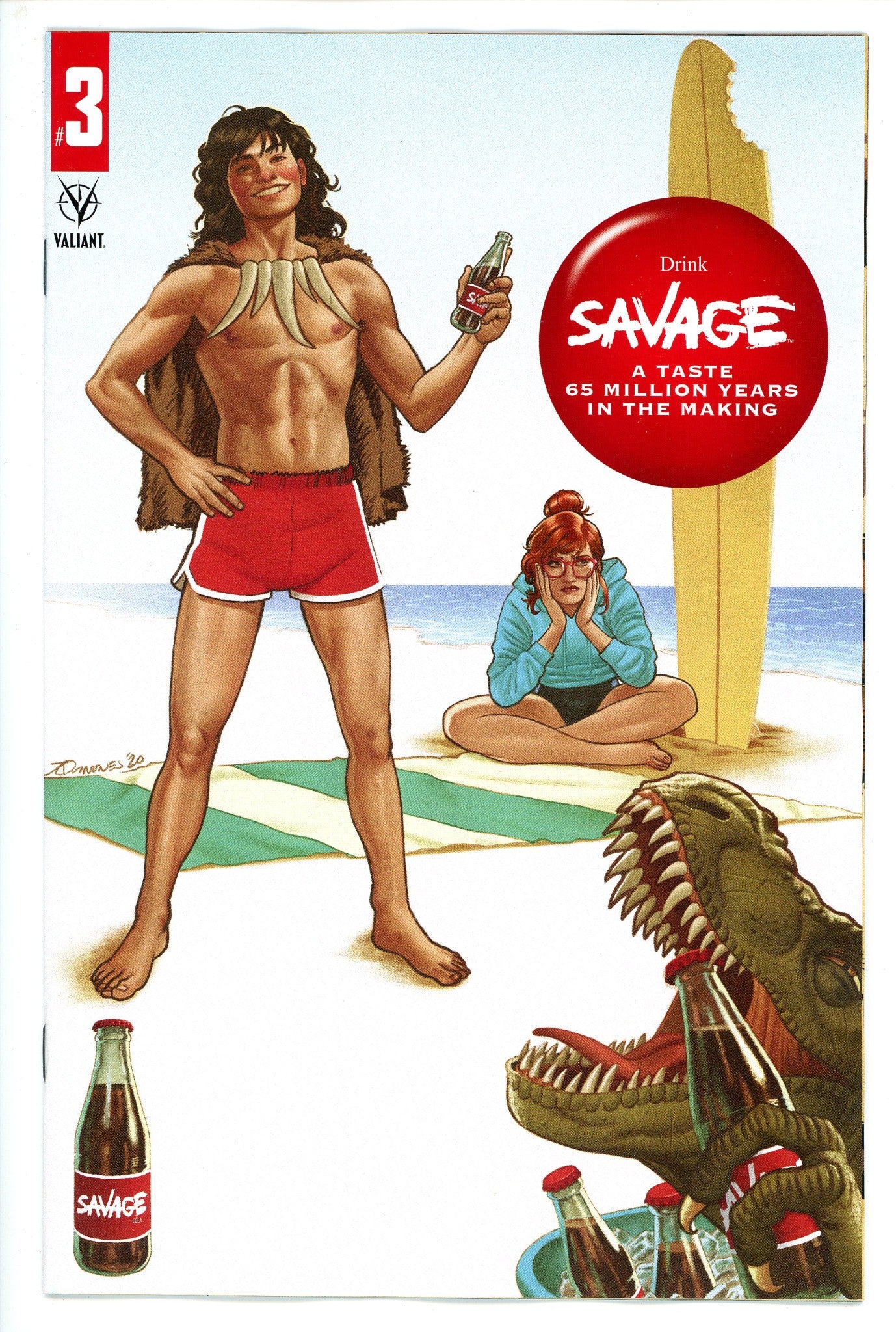 Savage 3 Quinones Variant-CaptCan Comics Inc-CaptCan Comics Inc