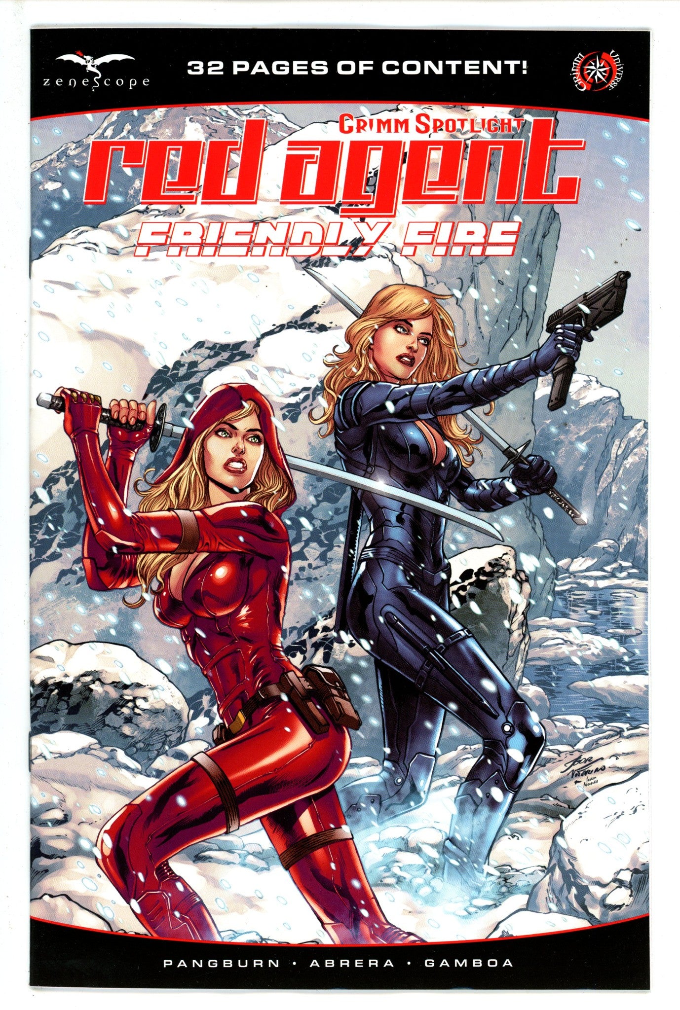 Grimm Spotlight Red Agent Friendly Fire 1 (2022)