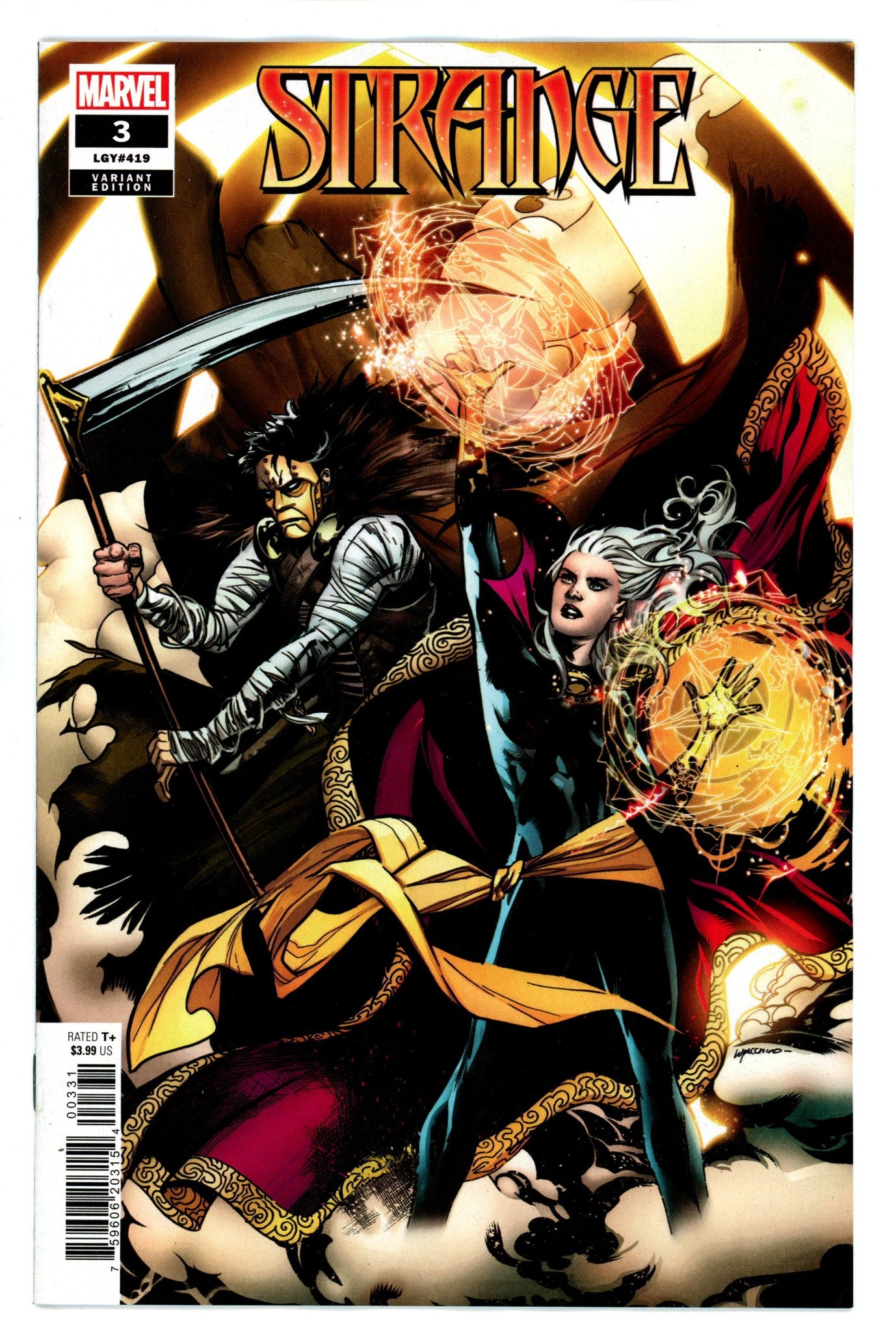 Strange 3 Lupacchino Variant NM-