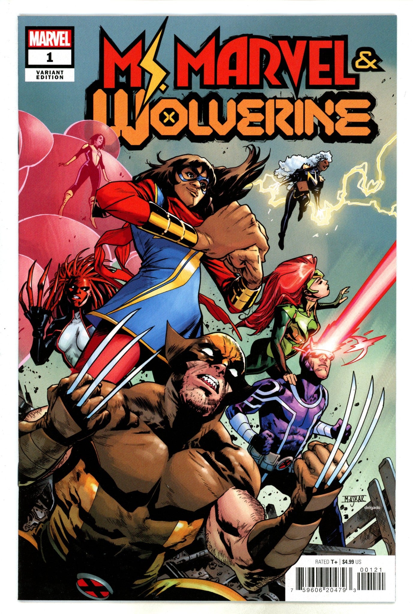 Ms. Marvel / Wolverine 1 Asrar Variant (2022)