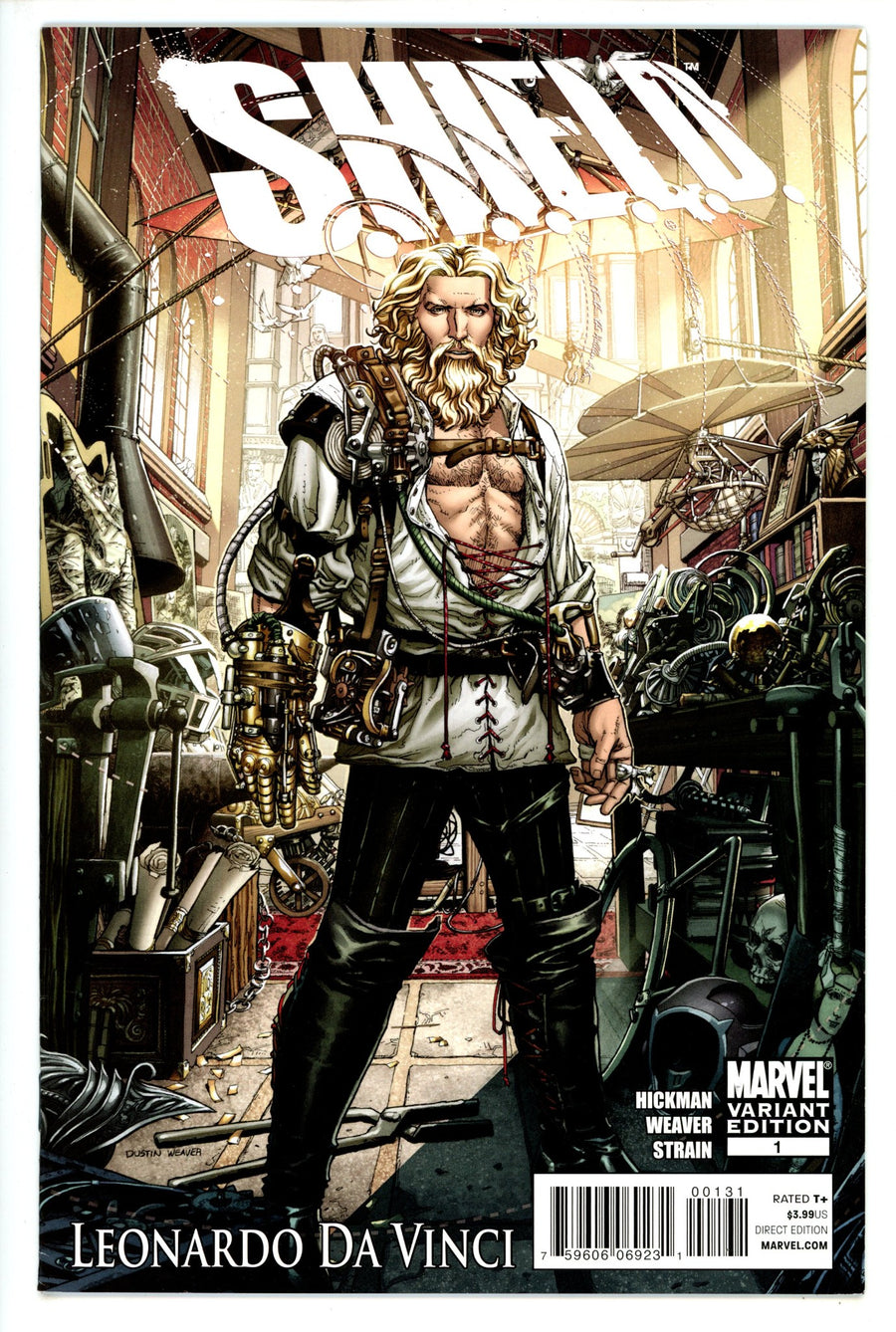 S.H.I.E.L.D. Vol 1 1 Da Vinci Variant VF