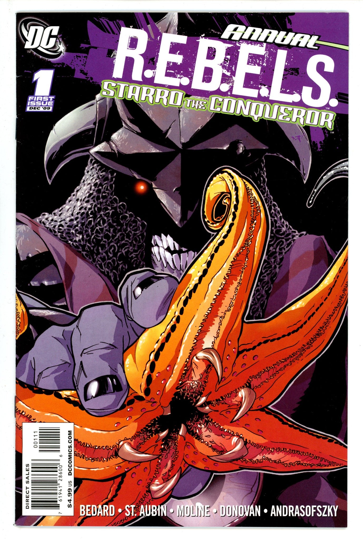 R.E.B.E.L.S. Annual #1: Starro the Conqueror [nn] (2009)