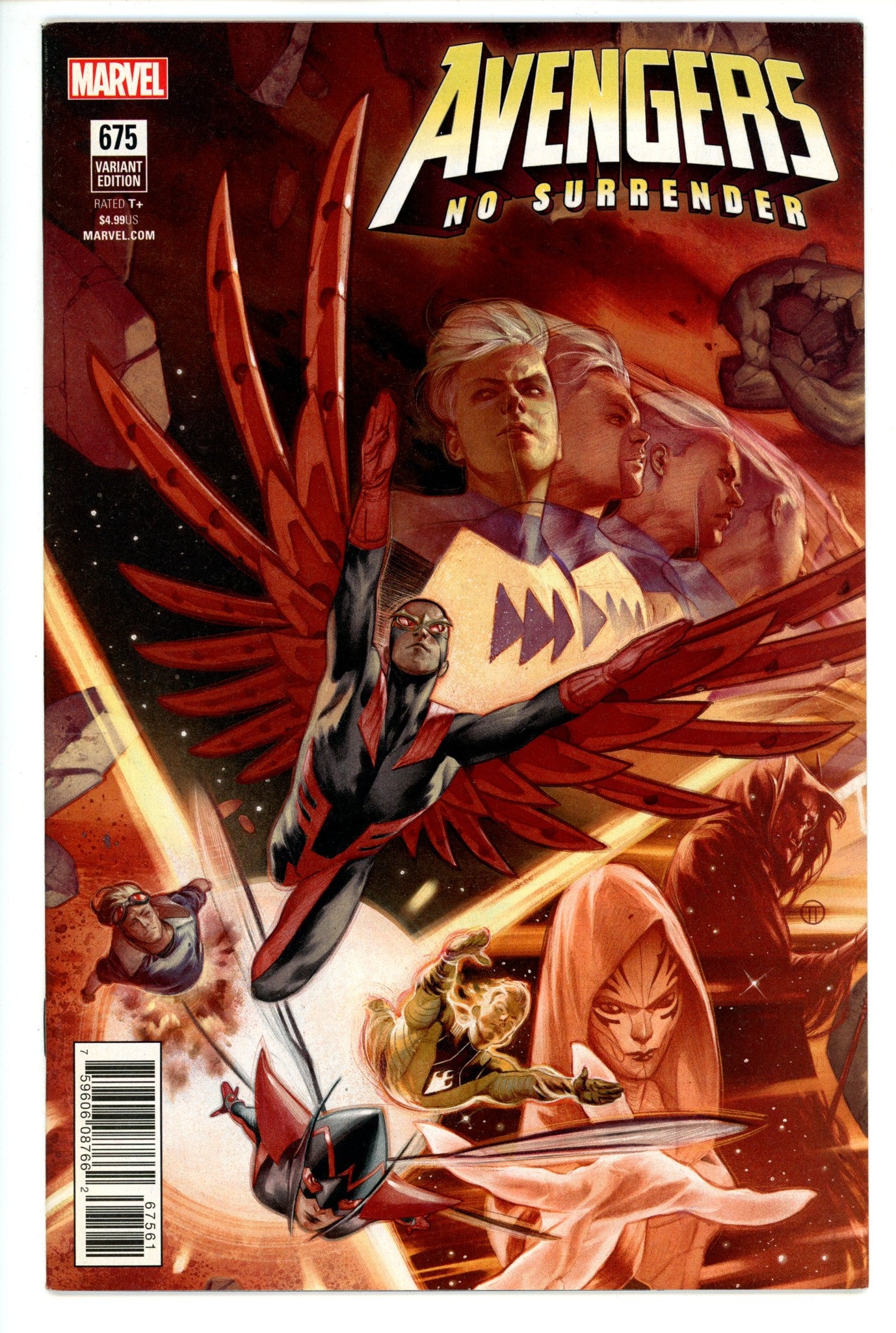 Avengers Vol 7 675 Tedesco Variant VF