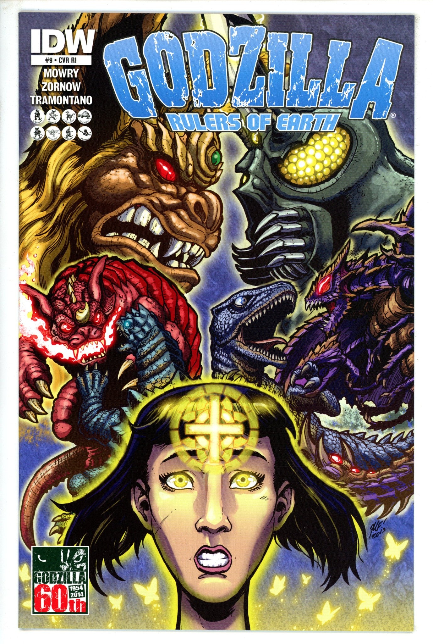 Godzilla: Rulers of Earth 9 Frank Incentive Variant NM- (2014)