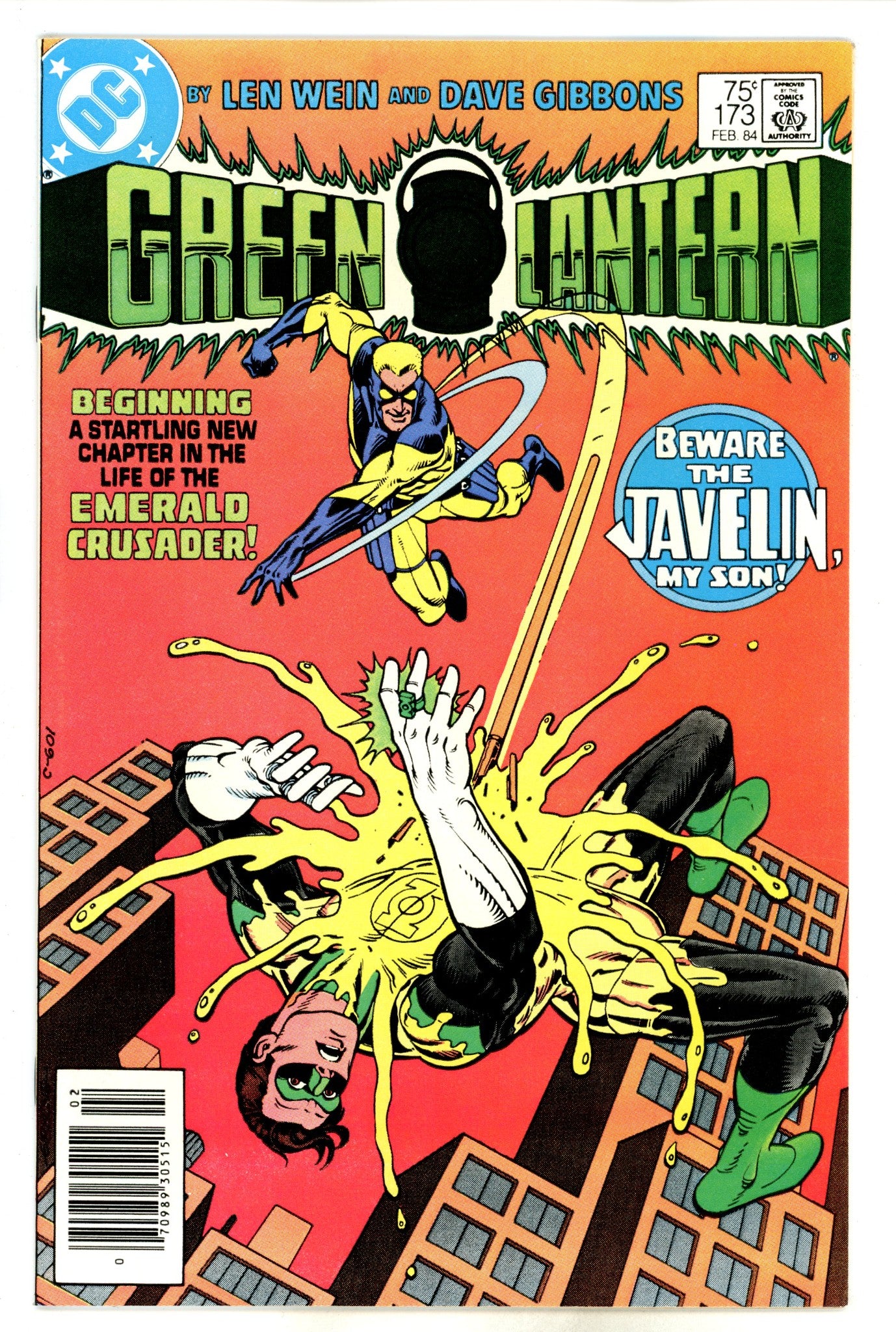 Green Lantern Vol 2 173 Newsstand VF+