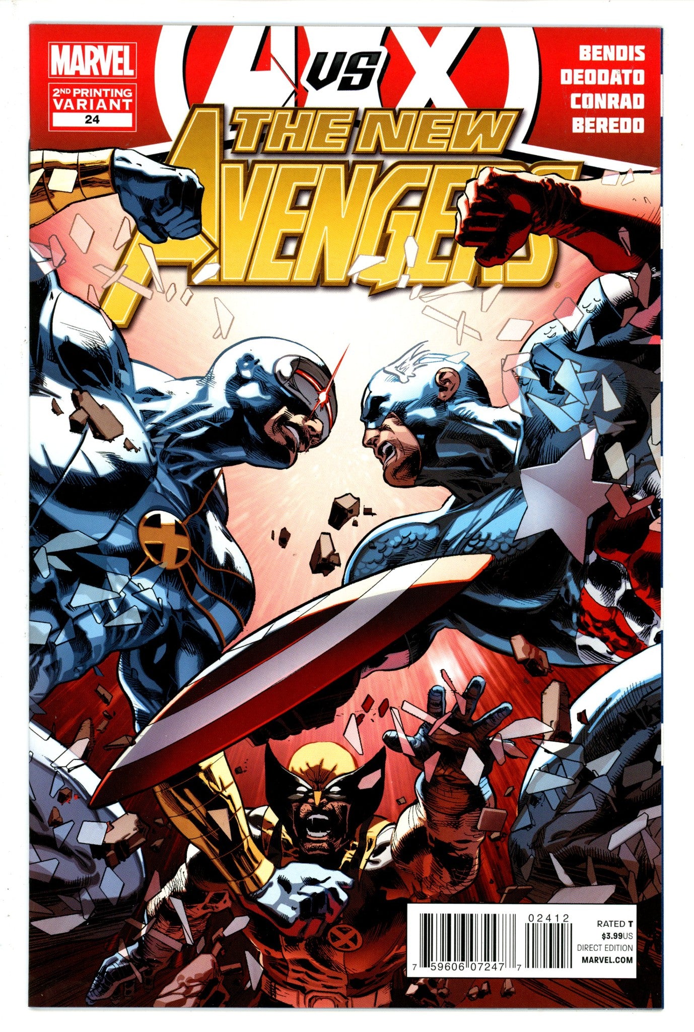 New Avengers Vol 2 24 2nd Print