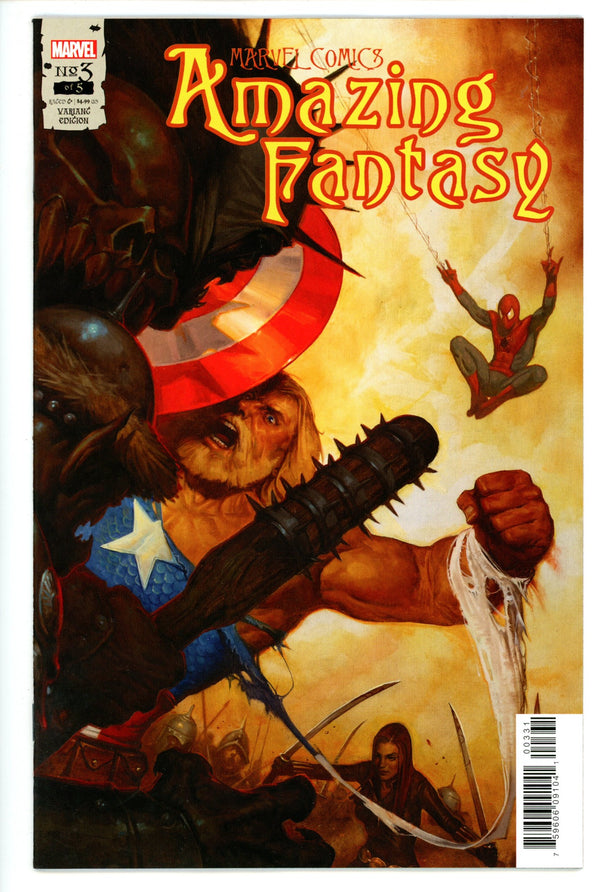 Amazing Fantasy Vol 3 3 Gist Variant NM+