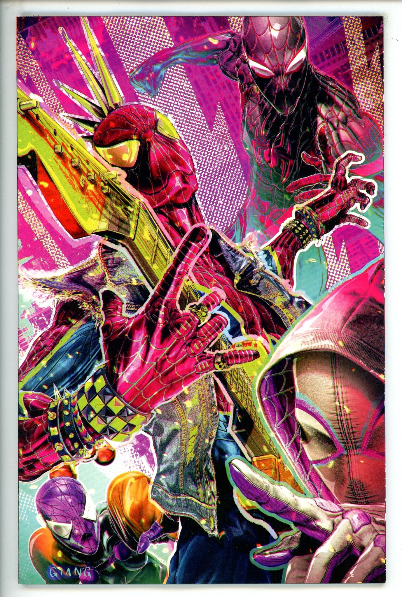 Marvels Voices: Spider-Verse 1 Giang Virgin Incentive Variant NM+ (2023)