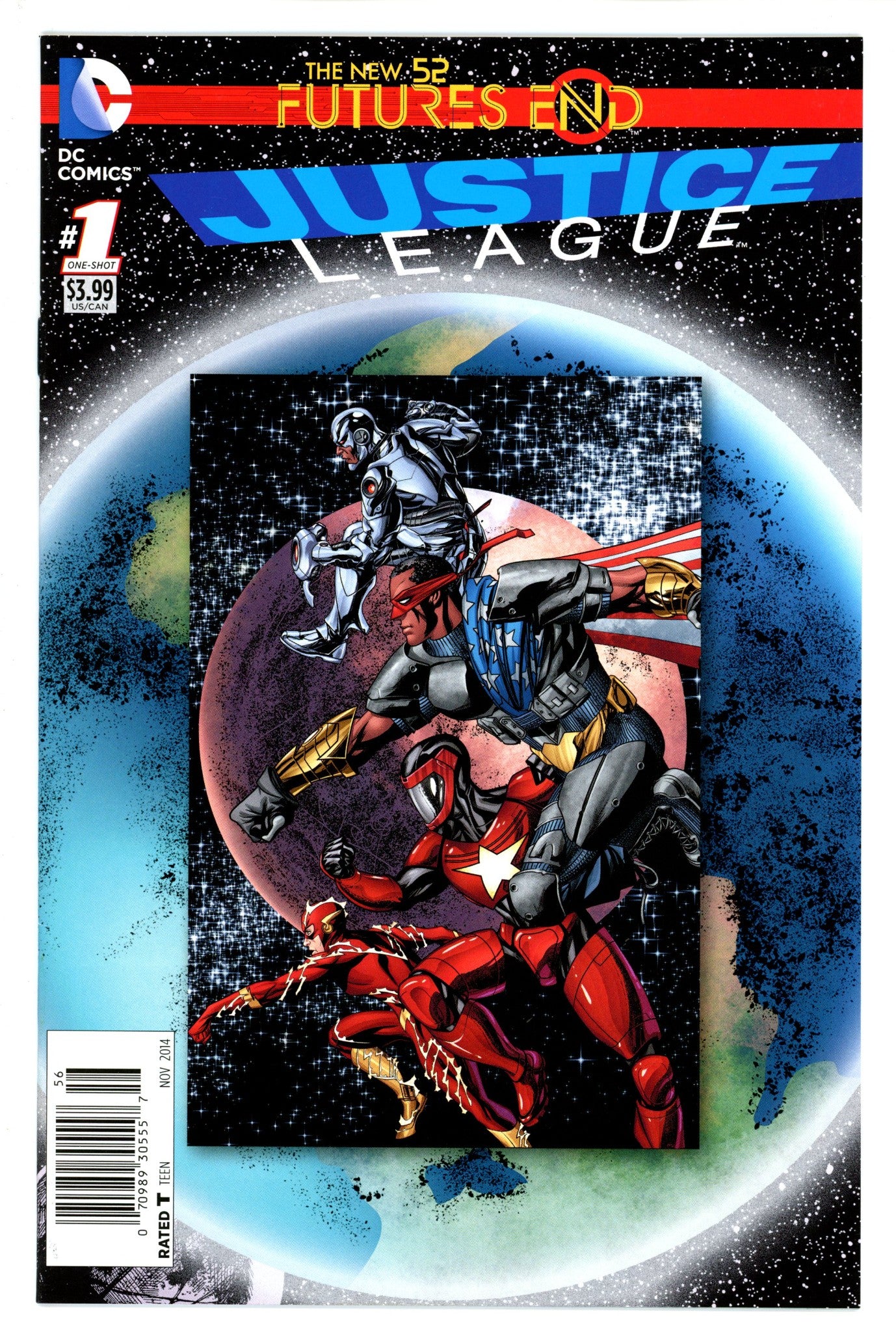 Justice League: Futures End 1 Newsstand NM-