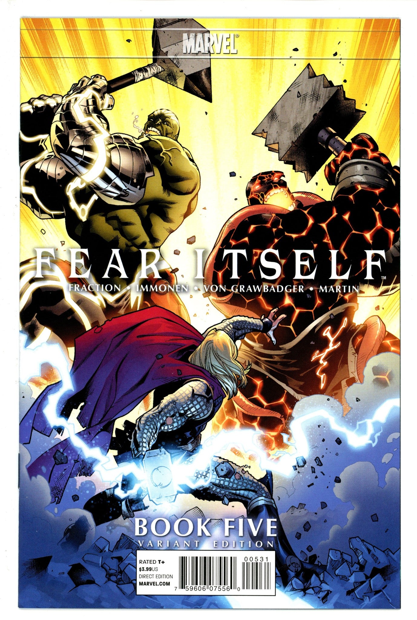 Fear Itself 5 Immonen Variant