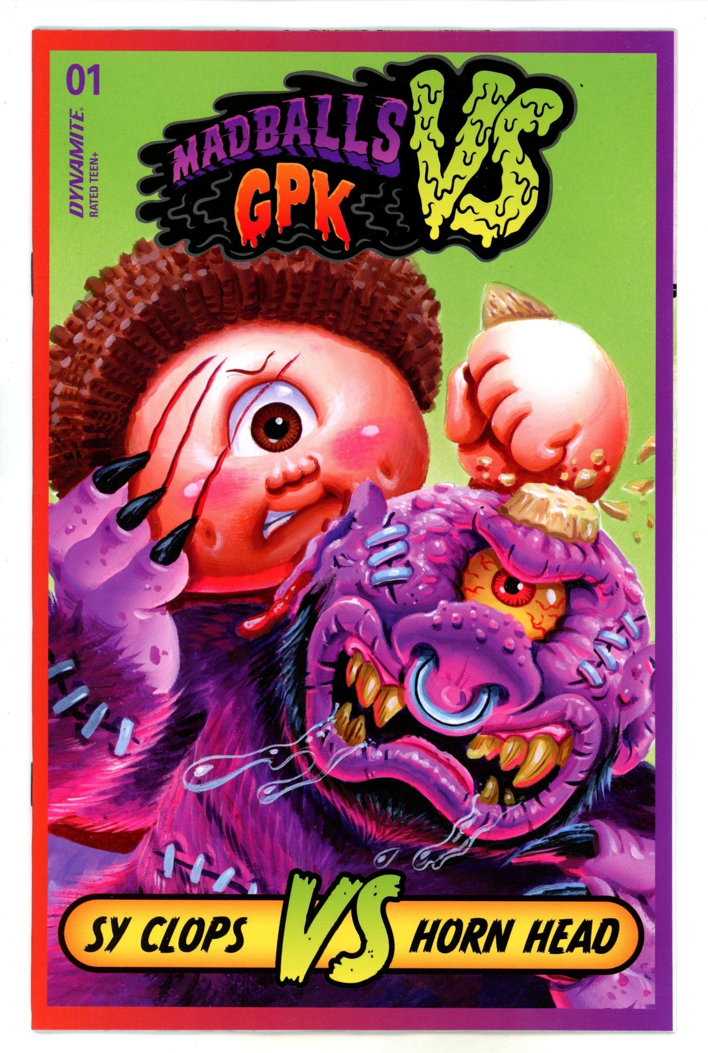 Madballs vs Garbage Pail Kids 1 Trading Card Variant (2022)