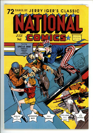 National Comics Vol 1 TPB Classic Collector's Edition