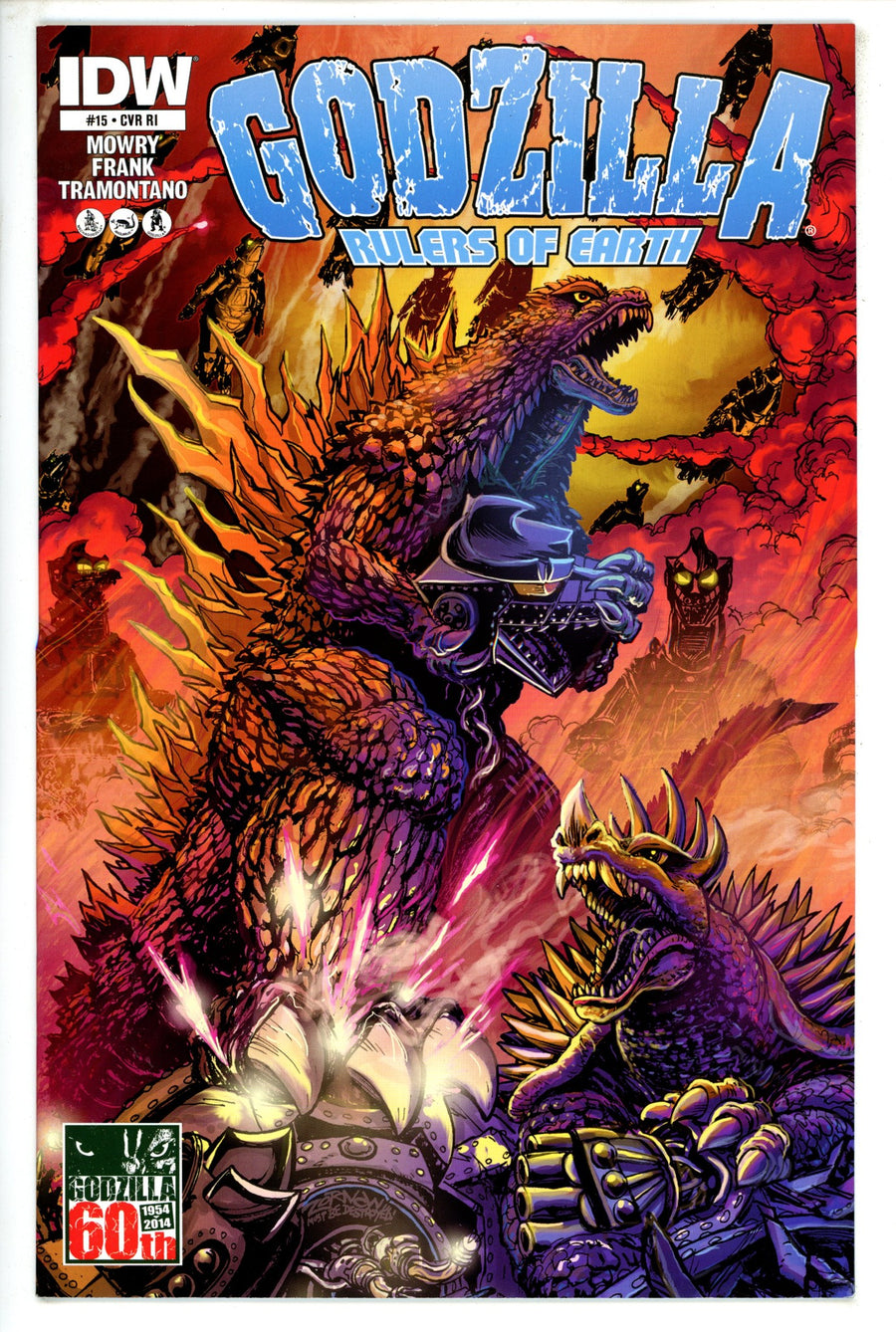 Godzilla: Rulers of Earth 15 Zornow Incentive Variant VF+ (2014)