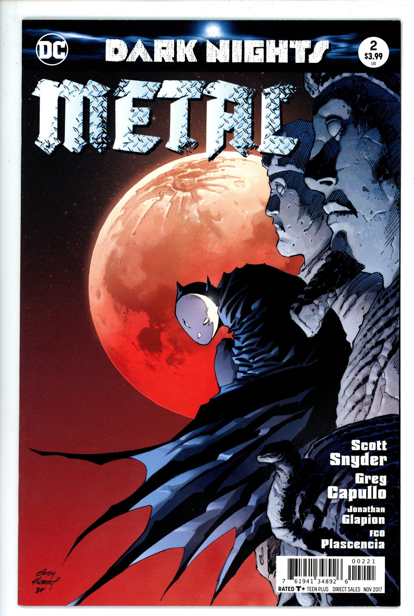 Dark Nights: Metal 2 Kubert Variant