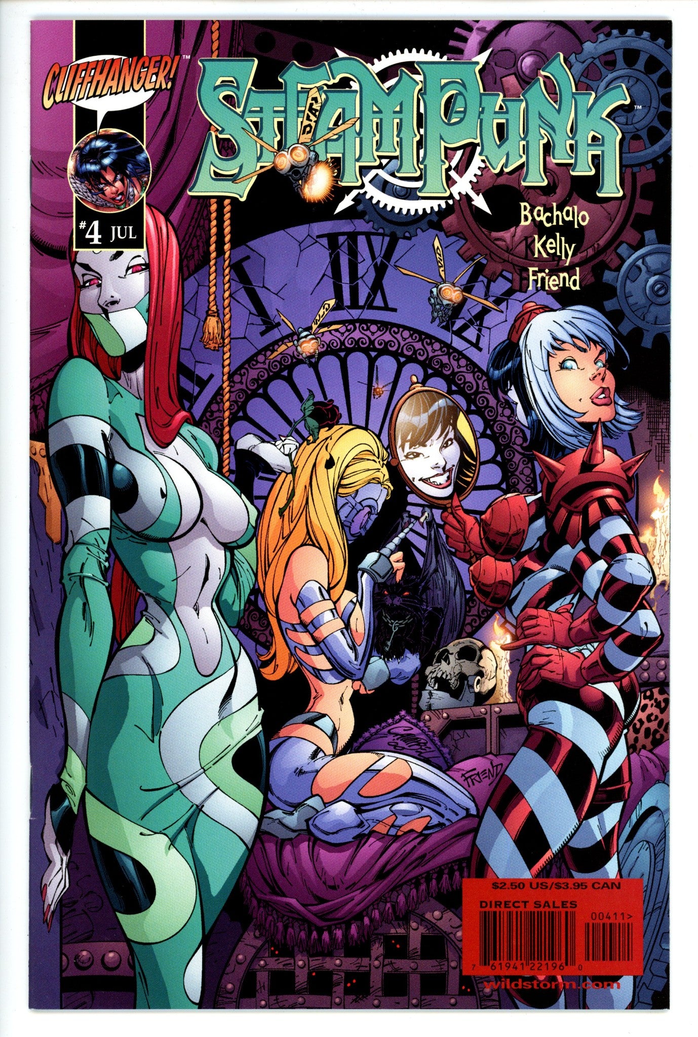 Steampunk 4 Campbell Variant NM-