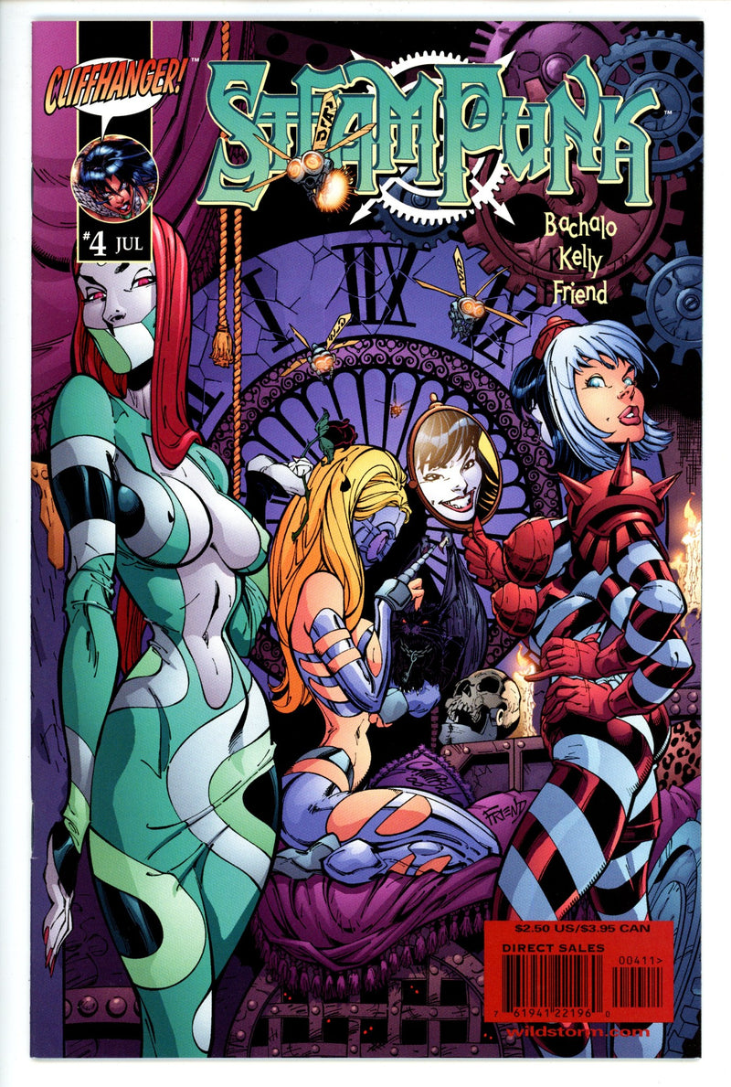 Steampunk 4 Campbell Variant NM-