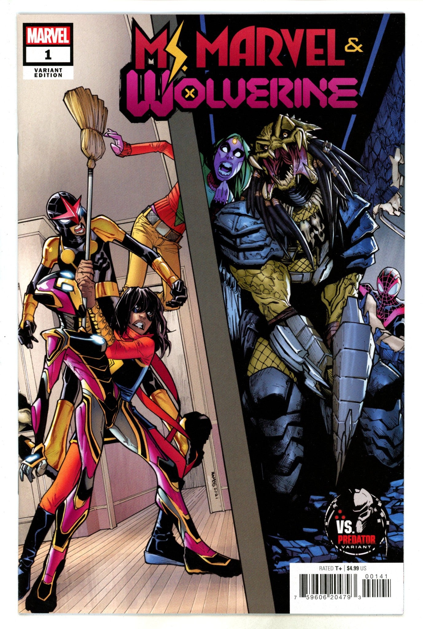 Ms. Marvel / Wolverine 1 Ramos Variant (2022)