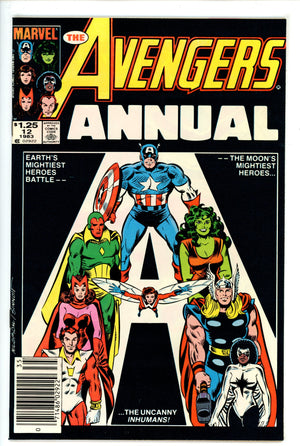 The Avengers Annual Vol 1 12 Canadian VF+