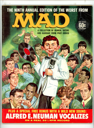 The Worst From Mad 9 No Insert Canadian Price Variant VG- (1966)