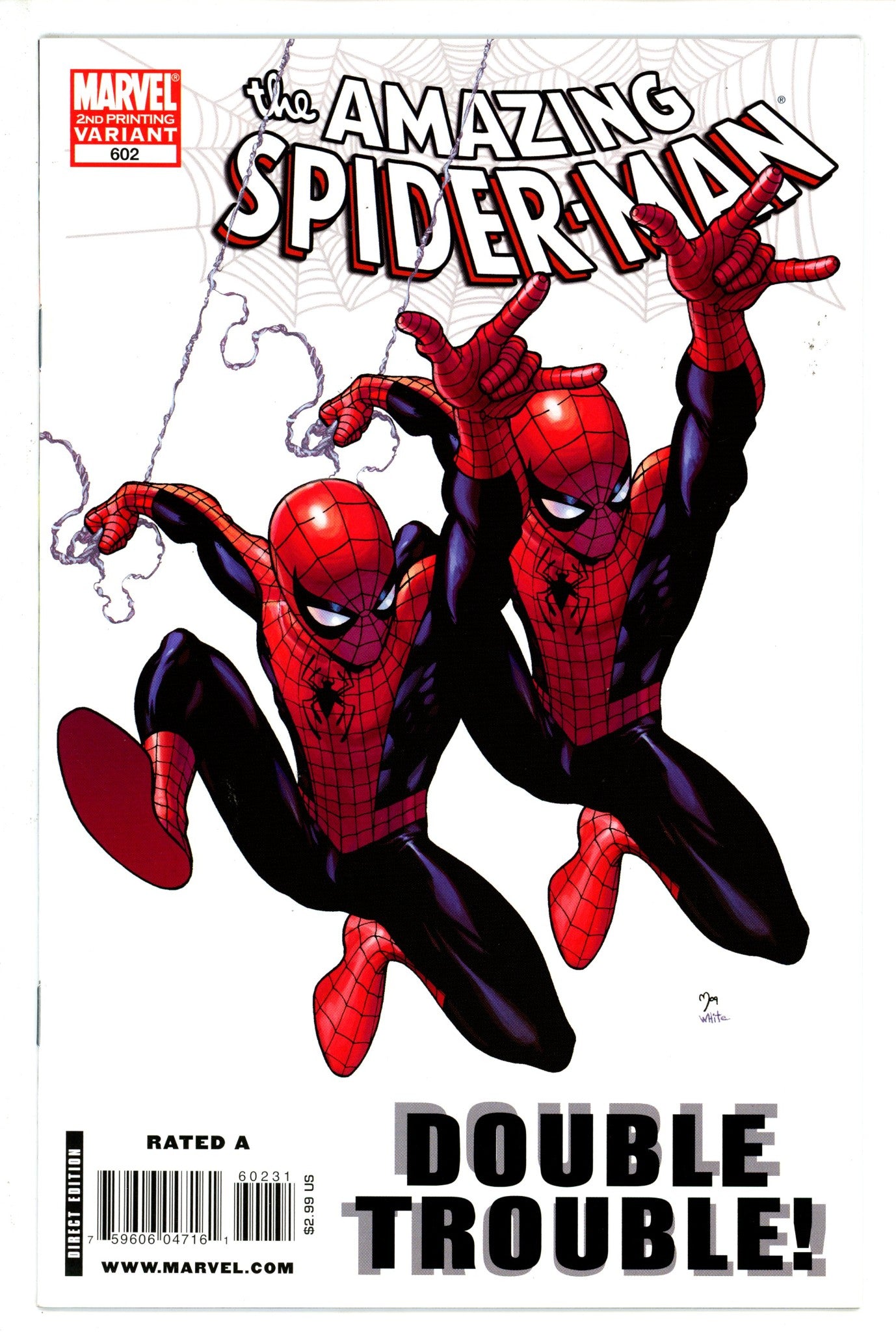 The Amazing Spider-Man Vol 2 602 2nd Print NM-