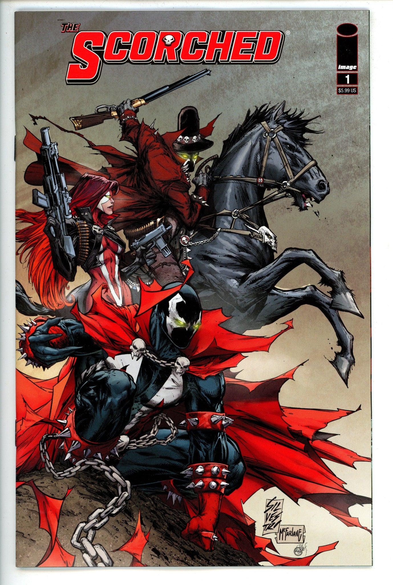 Spawn Scorched 1 Silvestri Variant (2022)