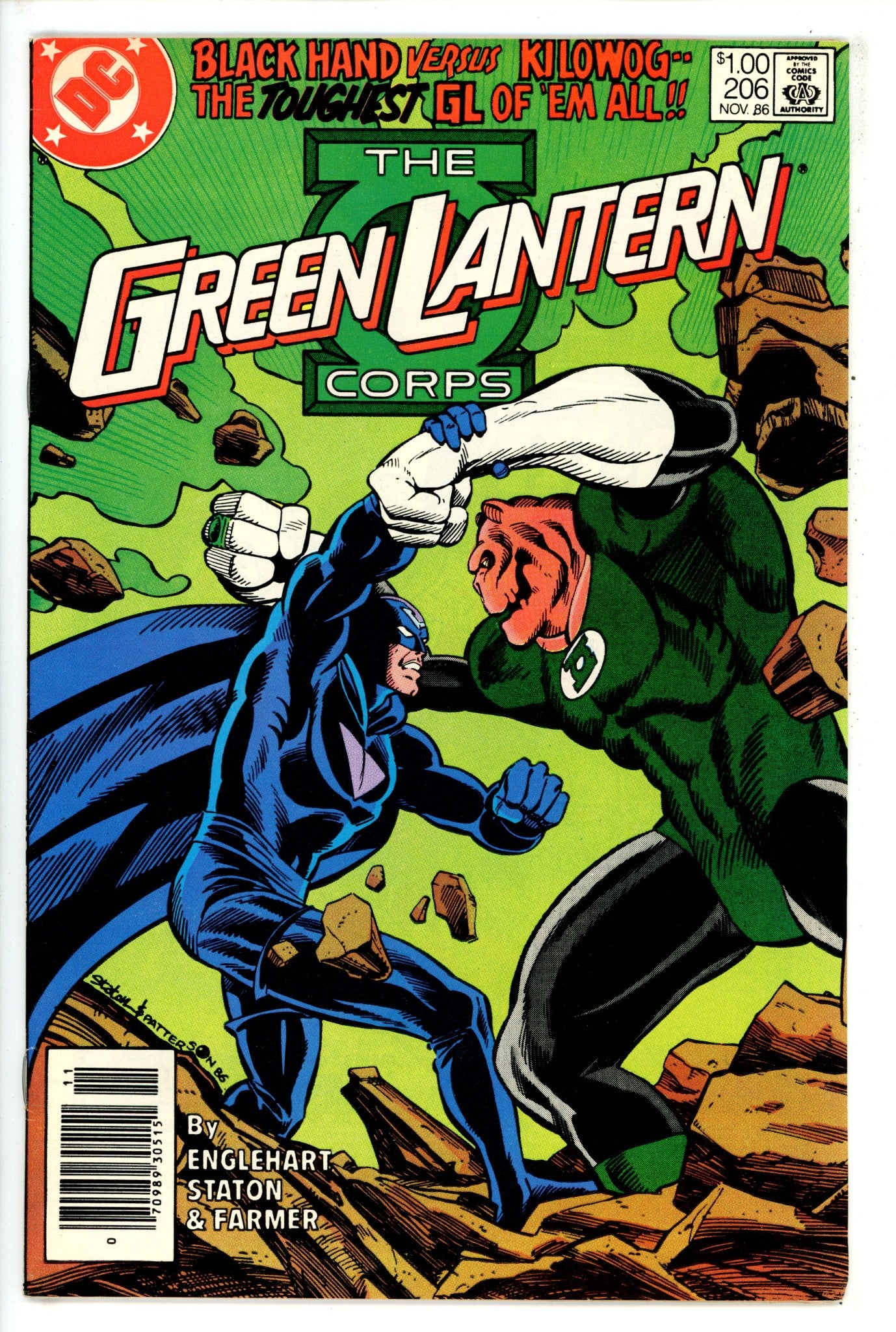 The Green Lantern Corps Vol 2 206 Canadian VF-