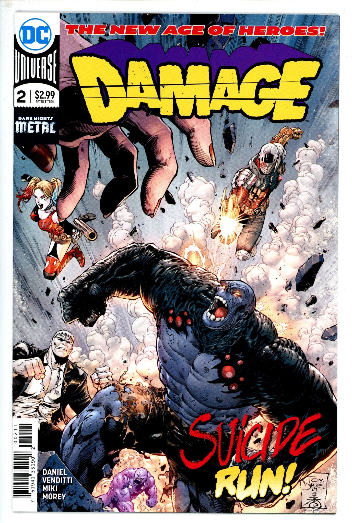 Damage 2-DC-CaptCan Comics Inc