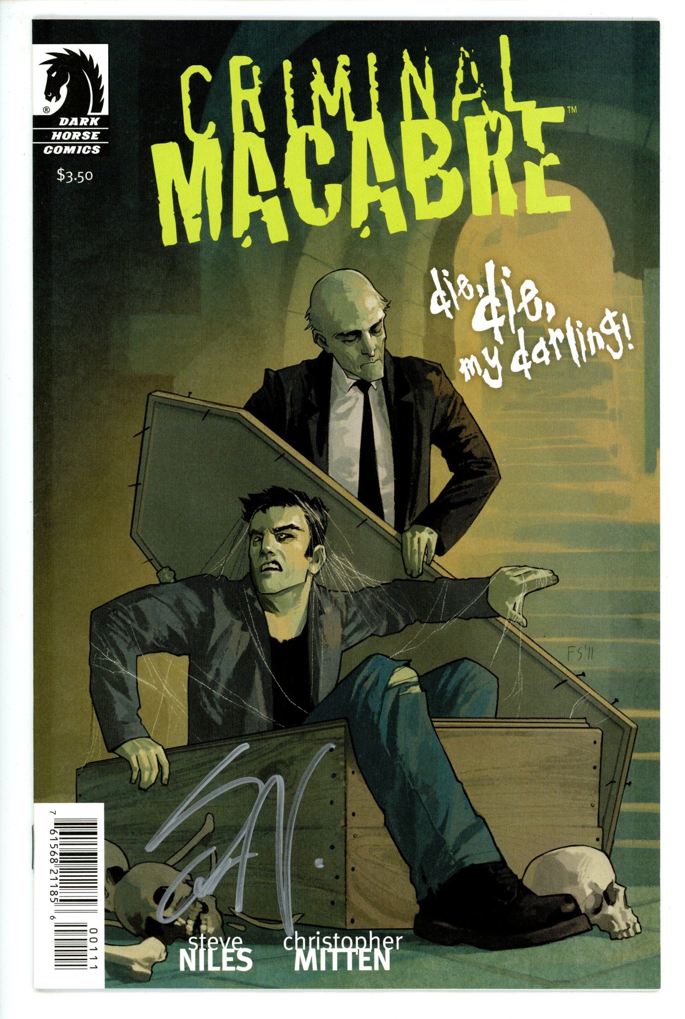 Criminal Macabre: Die, Die, My Darling 1 Signed Niles