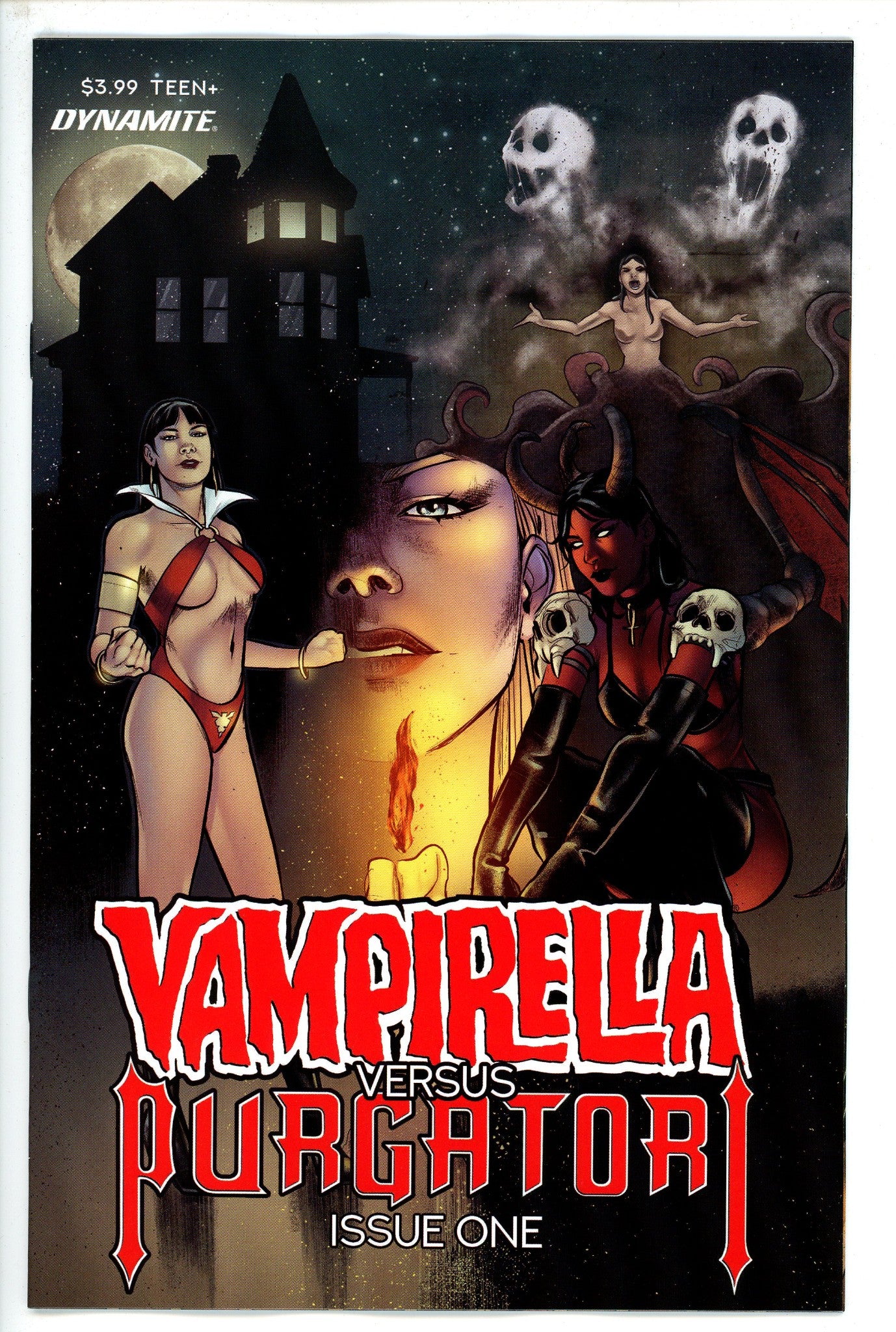 Vampirella vs Purgatori 1 Sarraseca Variant-Dynamite-CaptCan Comics Inc