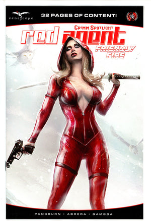 Grimm Spotlight Red Agent Friendly Fire 1 Abbondanza Variant (2022)