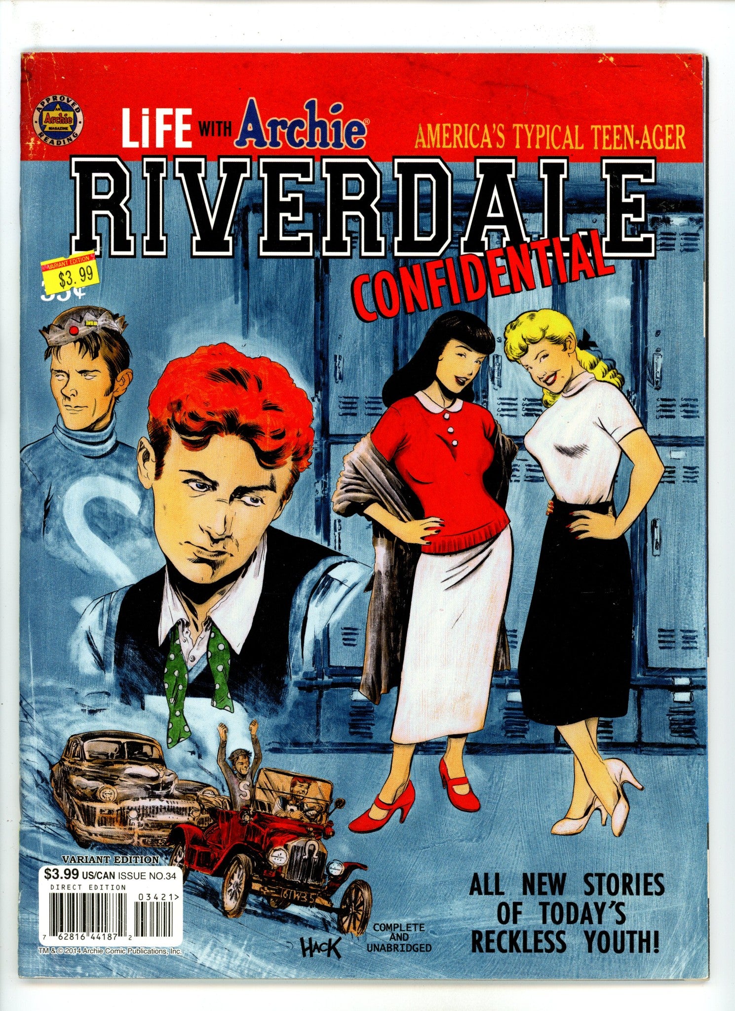 Life with Archie 34 Hack Variant FN