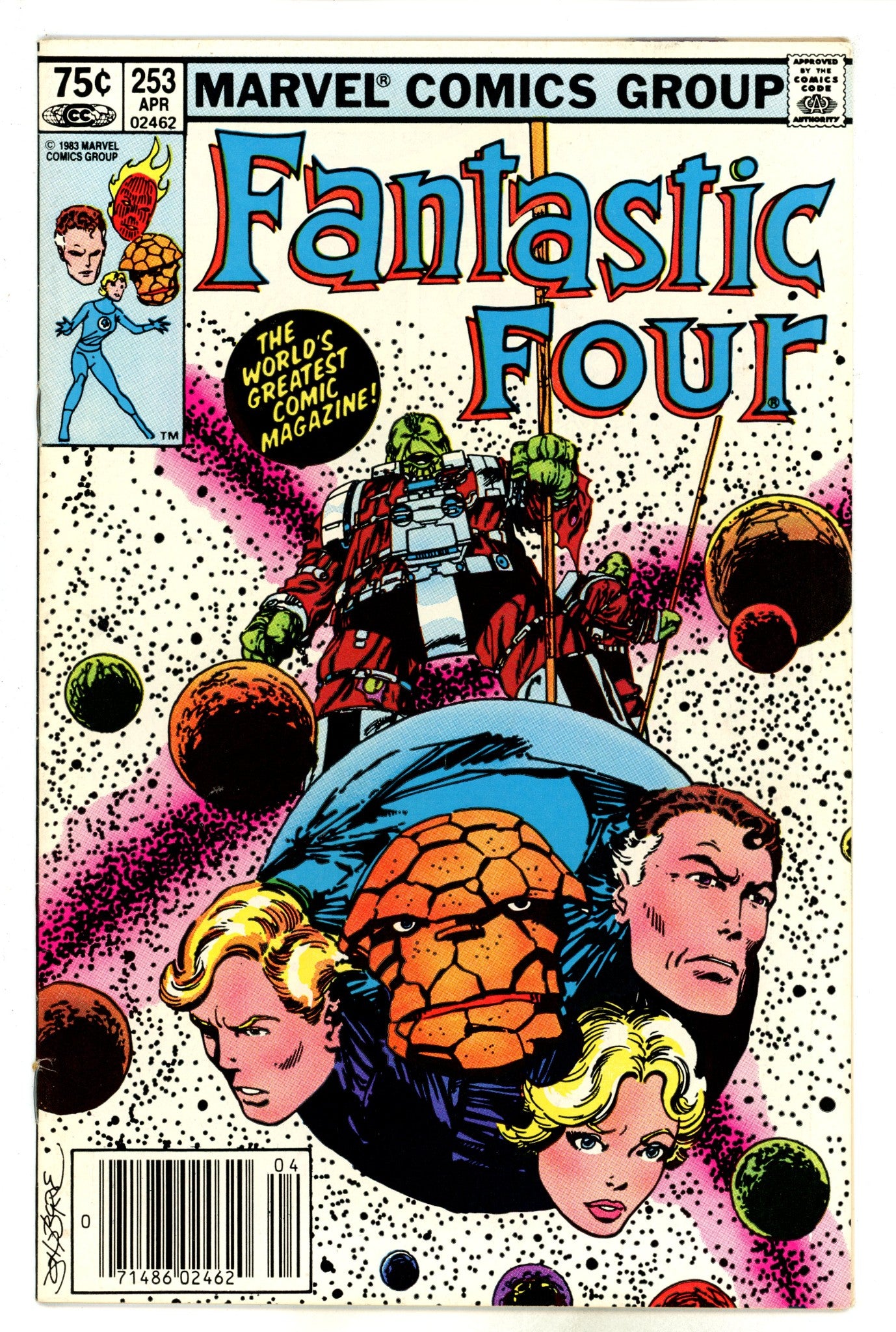 Fantastic Four Vol 1 253 Canadian FN/VF