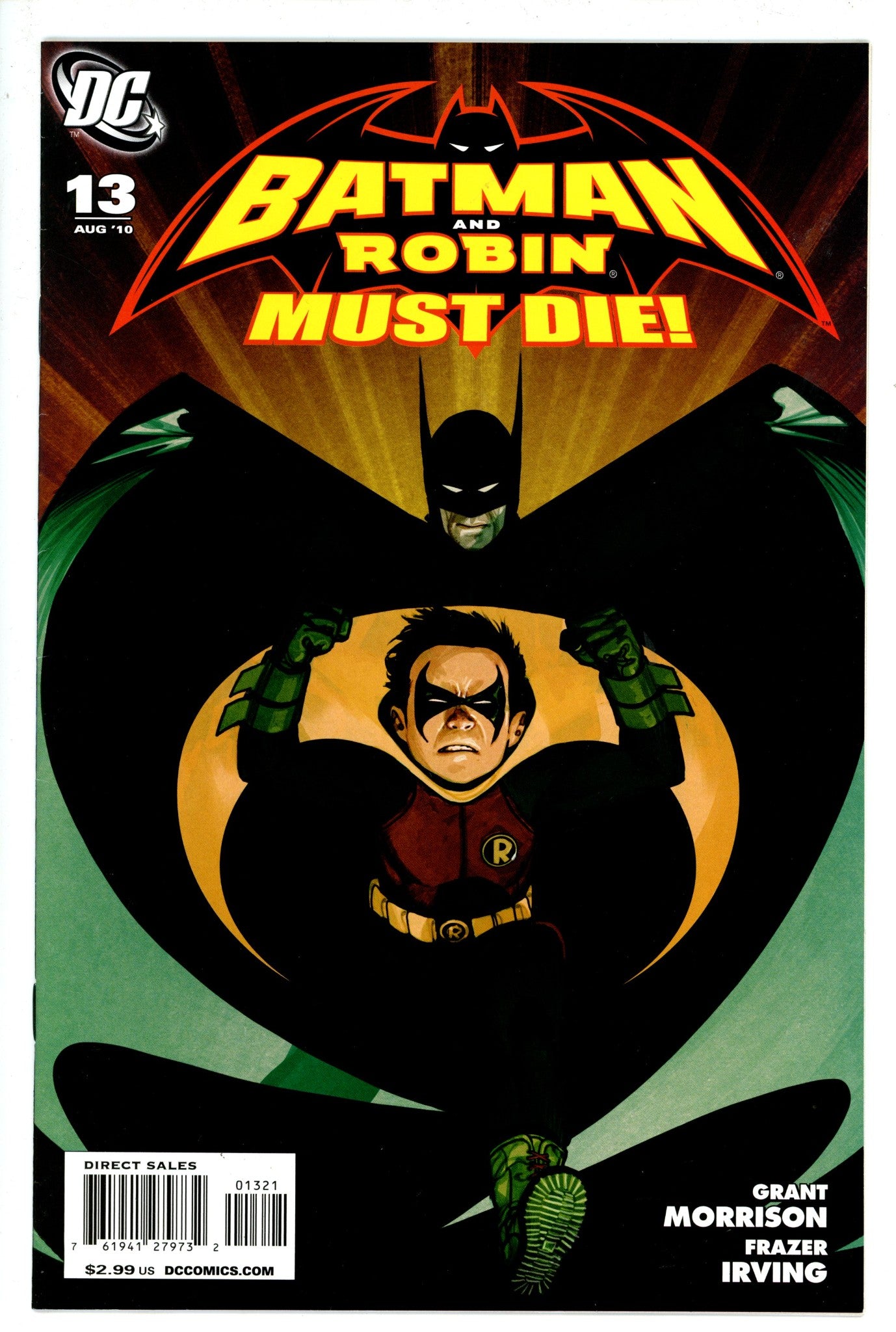 Batman and Robin Vol 1 13 Irving Variant