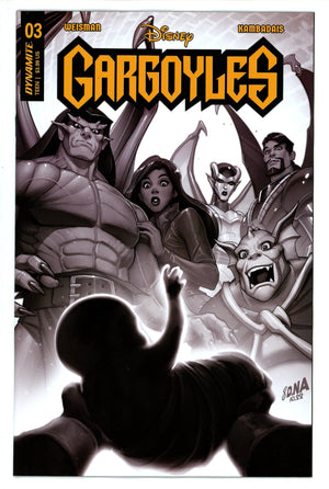 Gargoyles 3 Nakayama B&W Incentive Variant (2023)