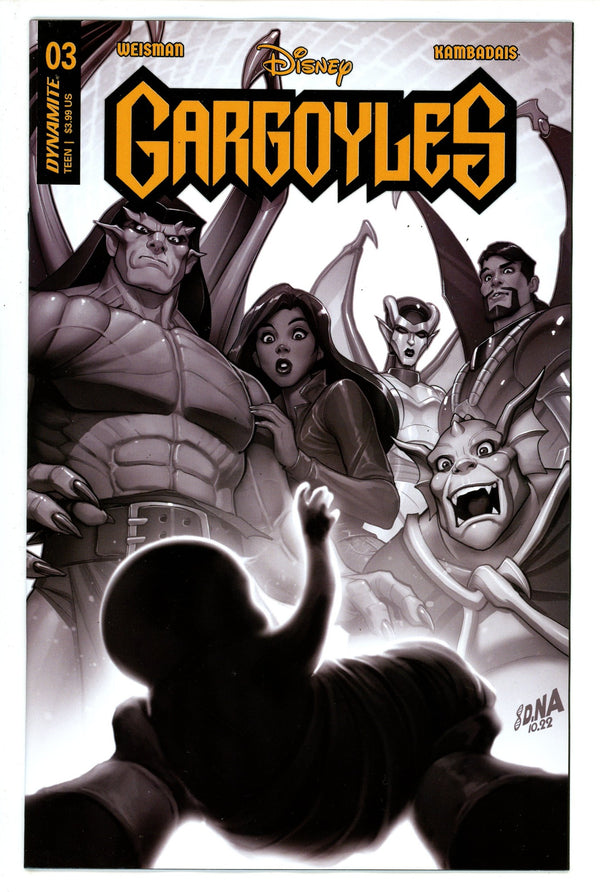 Gargoyles 3 Nakayama B&W Incentive Variant (2023)