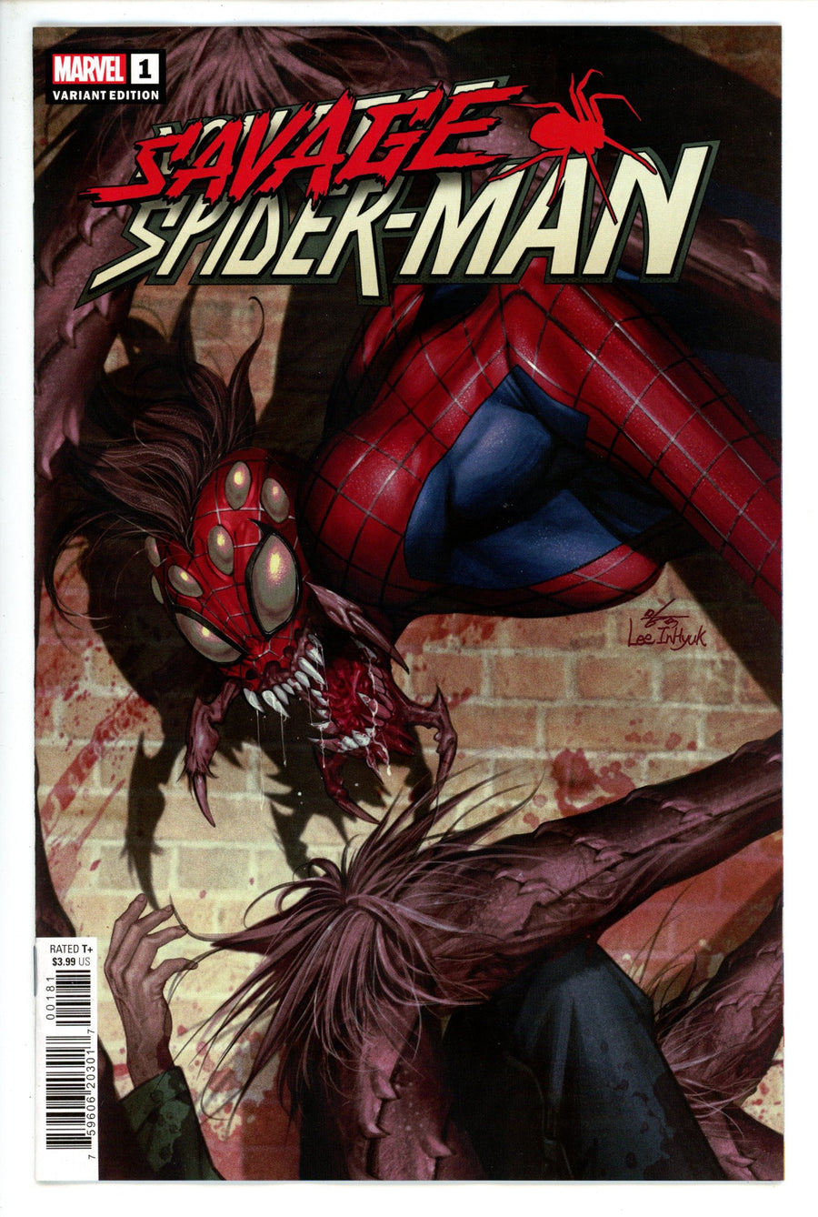 Savage Spider-Man 1 Lee Variant NM-