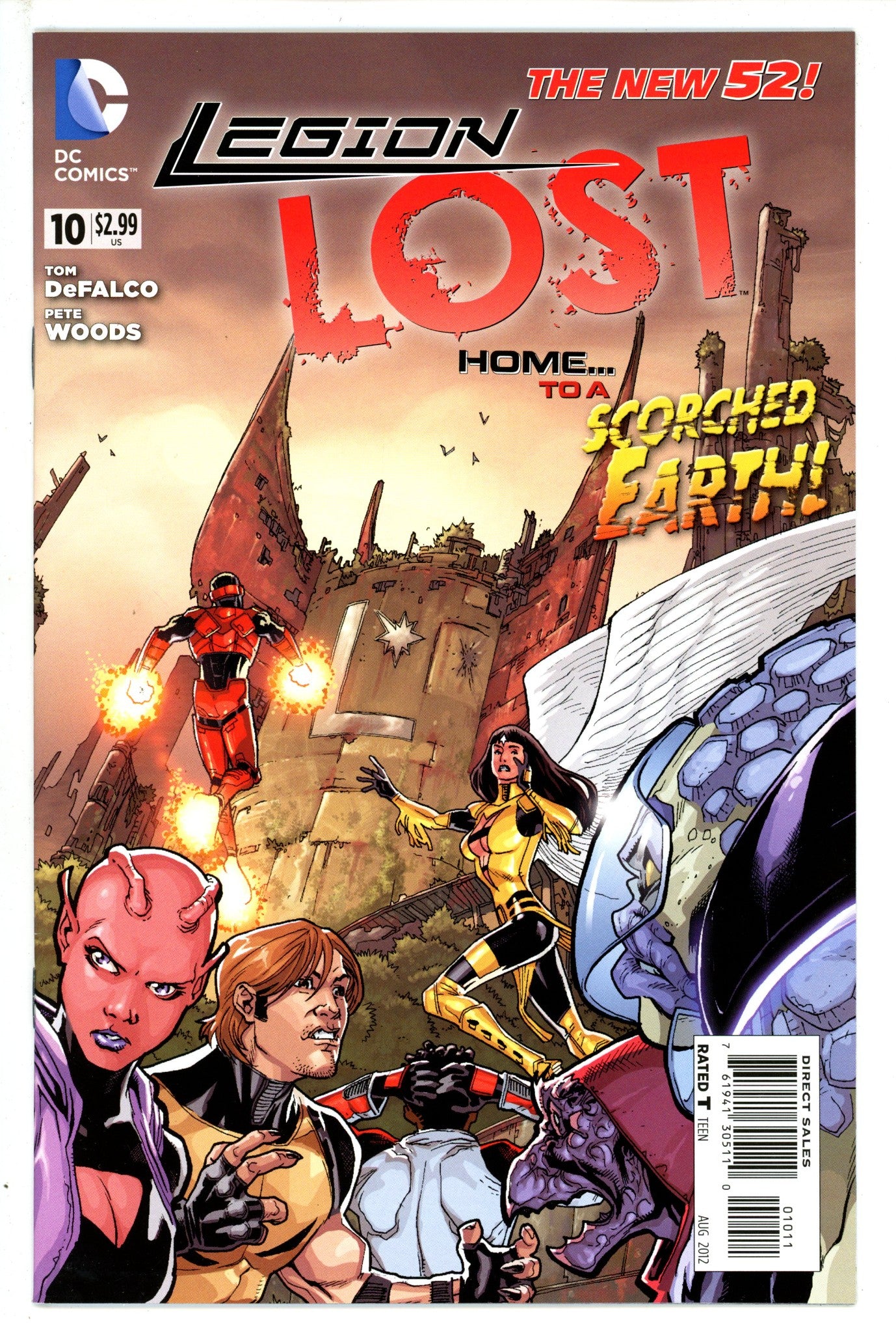 Legion Lost Vol 2 10 (2012)