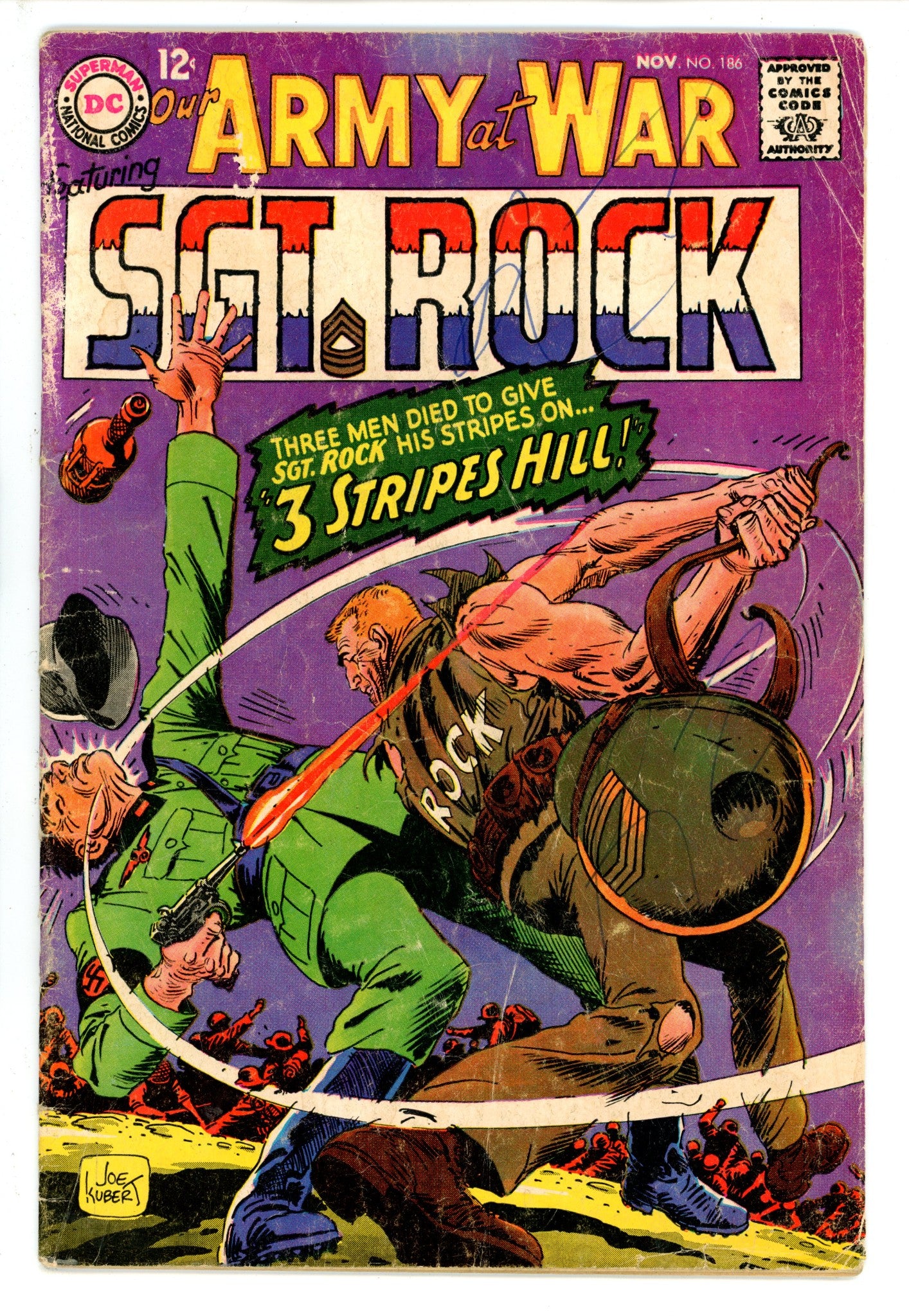 Our Army at War Vol 1 186 GD