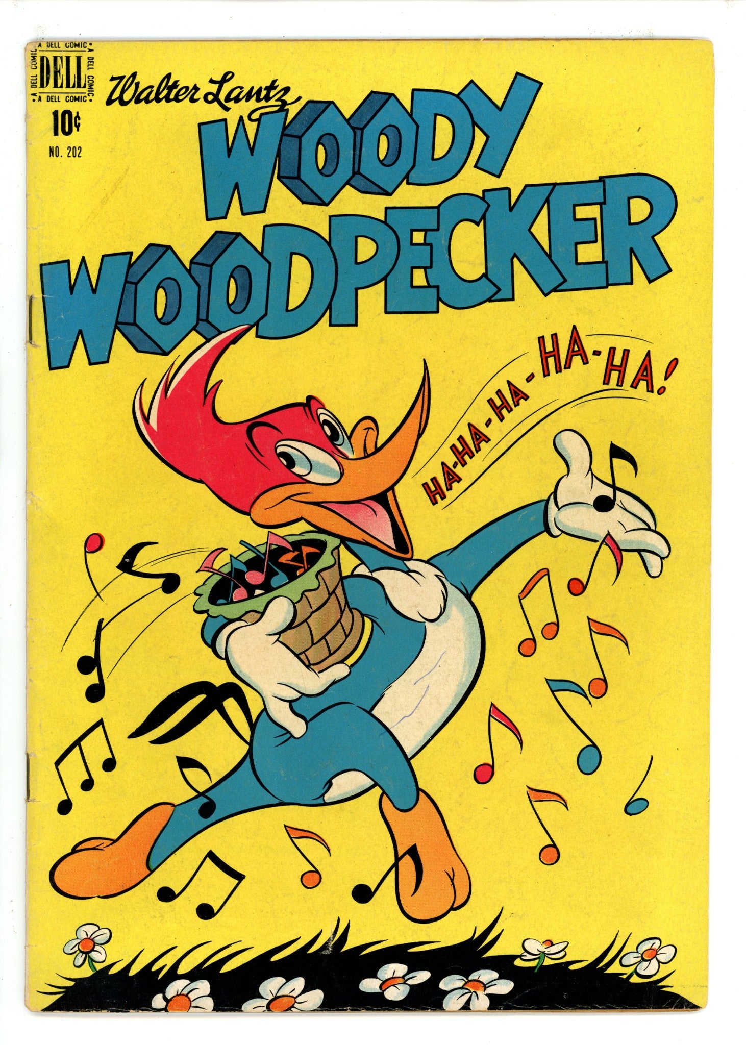 Four Color Vol 2 202 Woody Woodpecker GD/VG