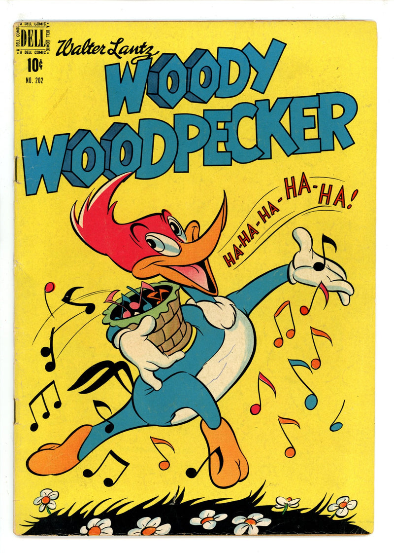 Four Color Vol 2 202 Woody Woodpecker GD/VG