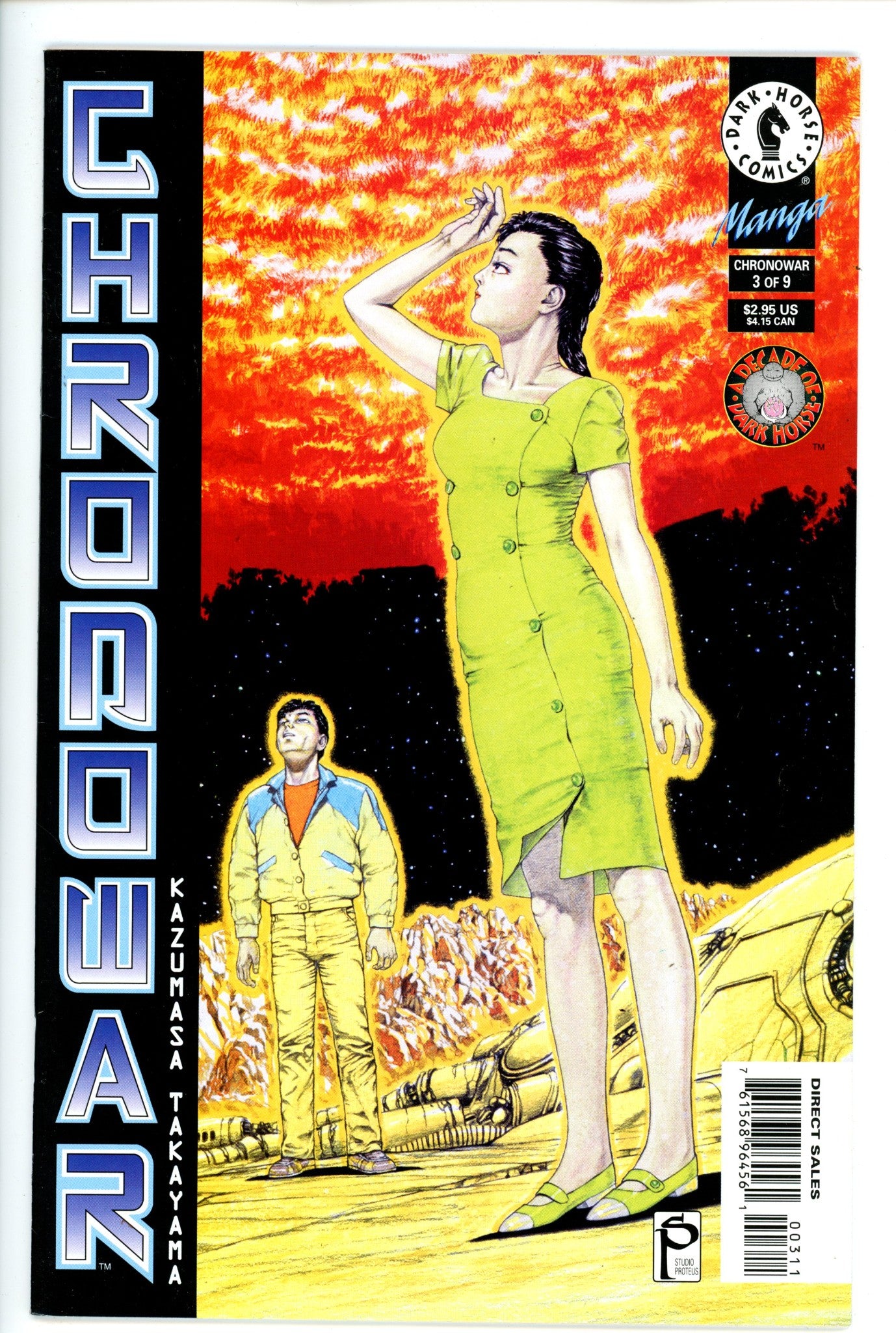 Chronowar 3-Dark Horse-CaptCan Comics Inc