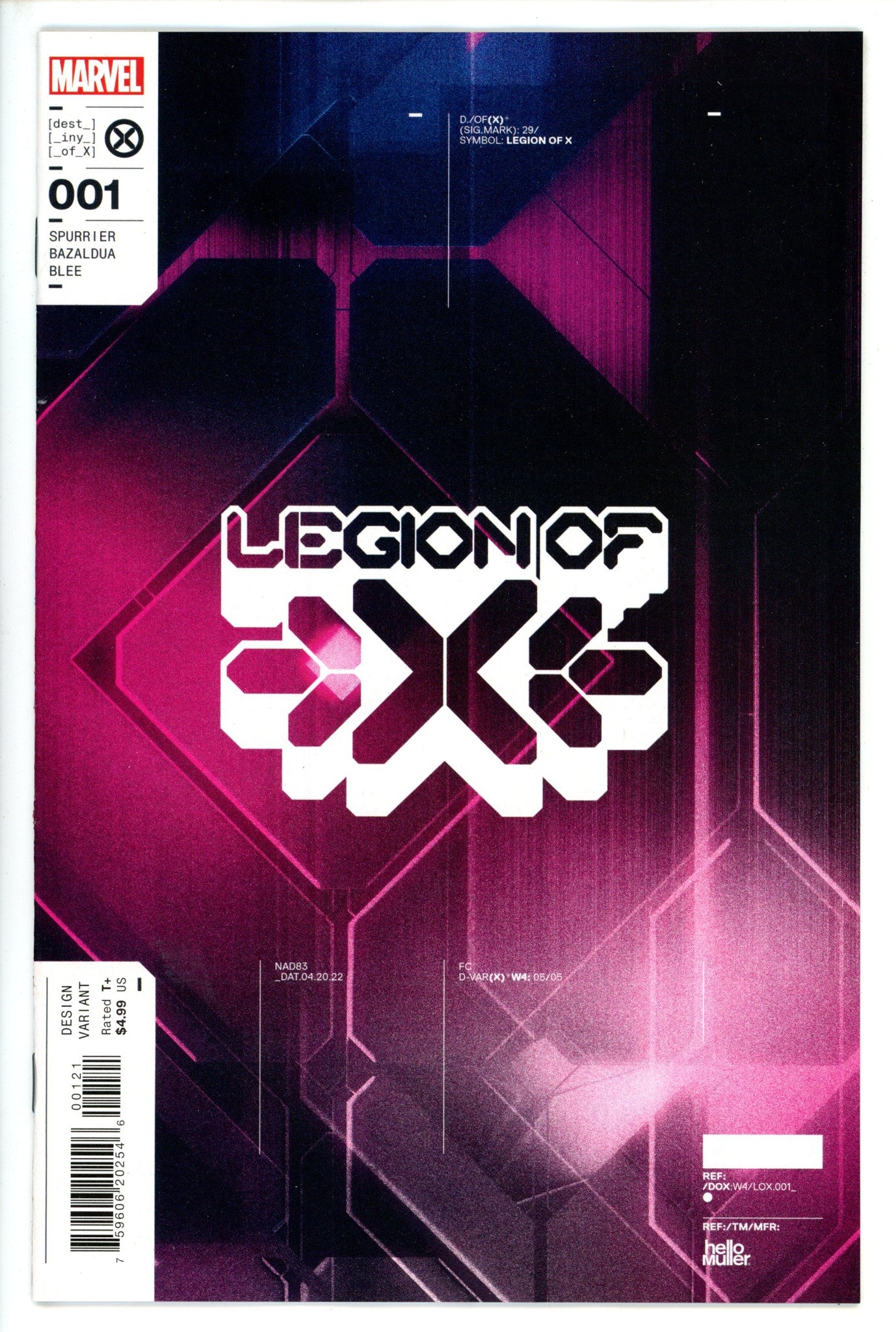 Legion of X 1 Muller Variant (2022)