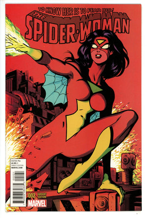 Spider-Woman Vol 5 2 Rodriguez Variant NM-