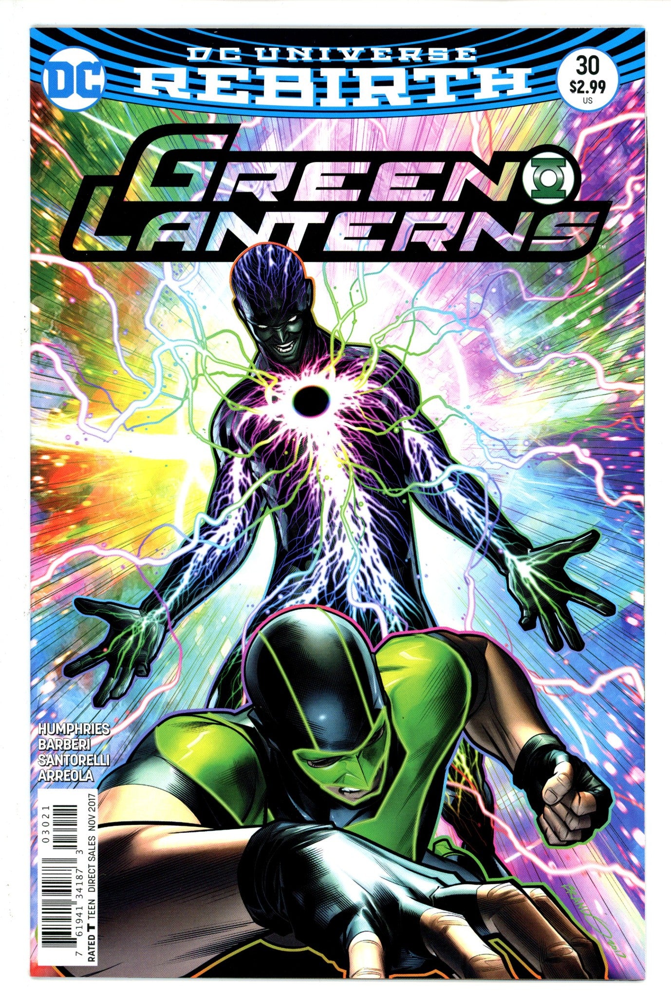 Green Lanterns 30 Peterson Variant