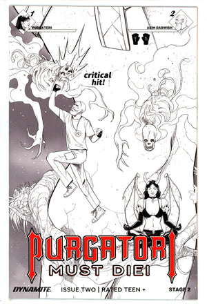 Purgatori Must Die 2 Sarraseca B&W Incentive Variant (2023)