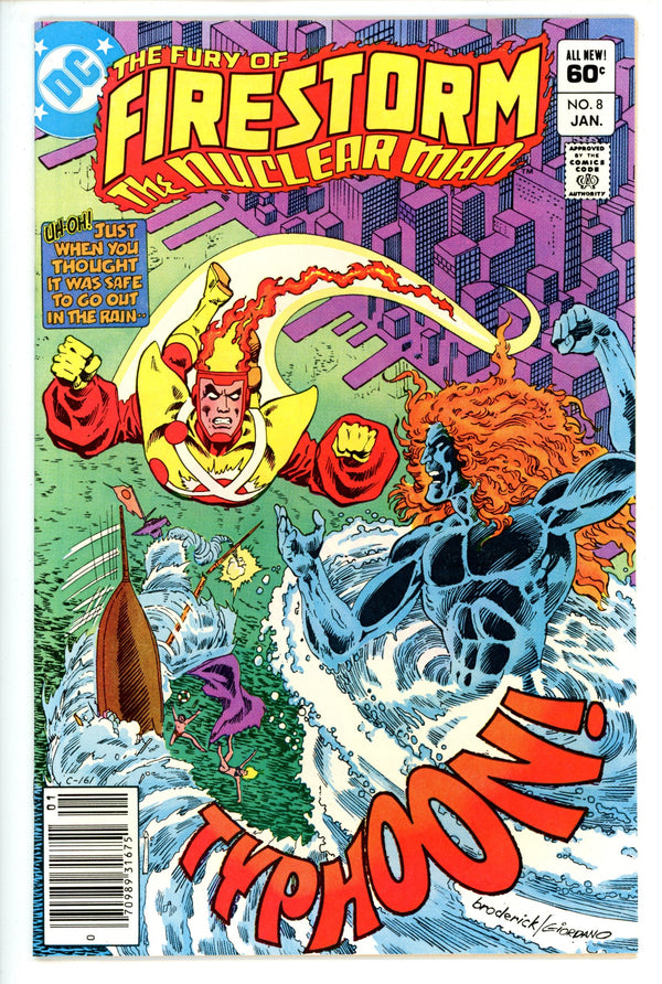The Fury of Firestorm Vol 2 8 Newsstand