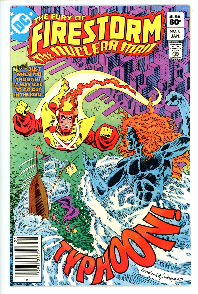 The Fury of Firestorm Vol 2 8 Newsstand