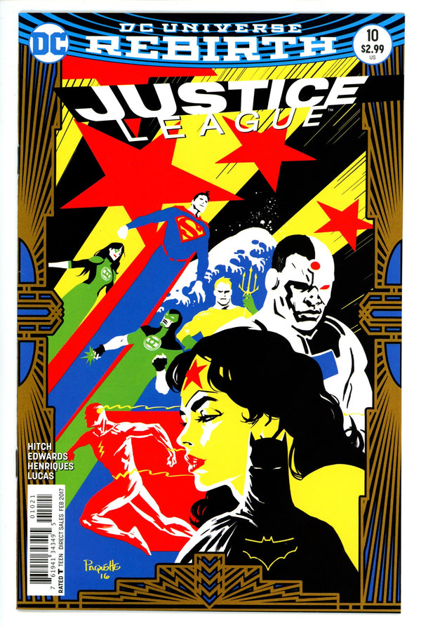 Justice League Vol 2 10 Paquette Variant