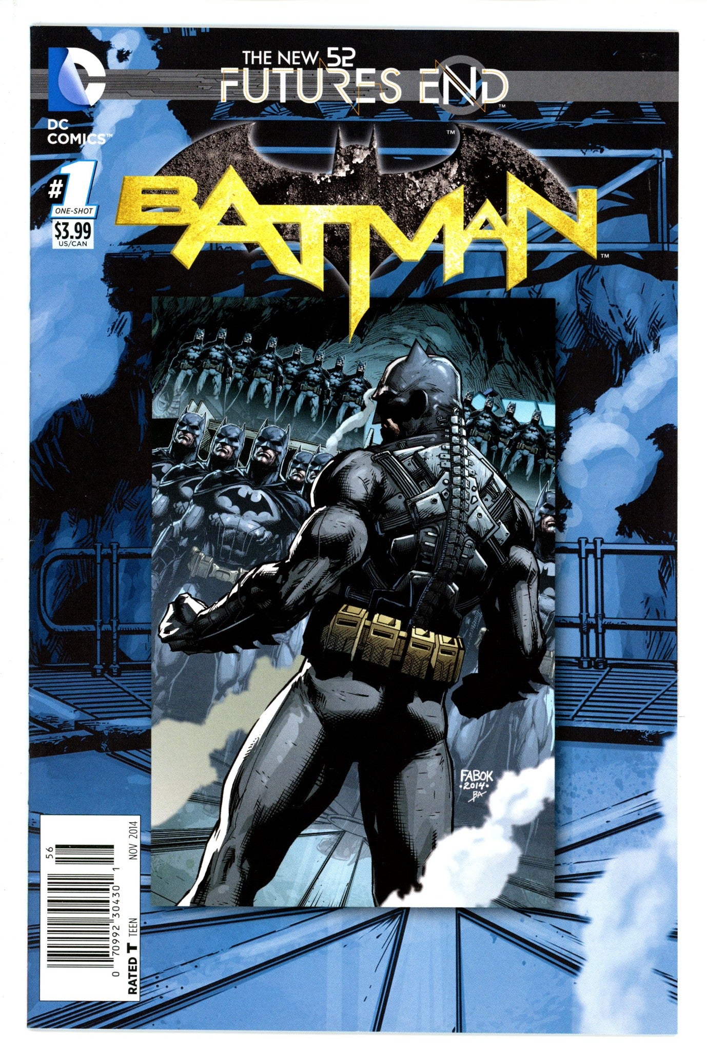 Batman: Futures End 1 Newsstand VF/NM